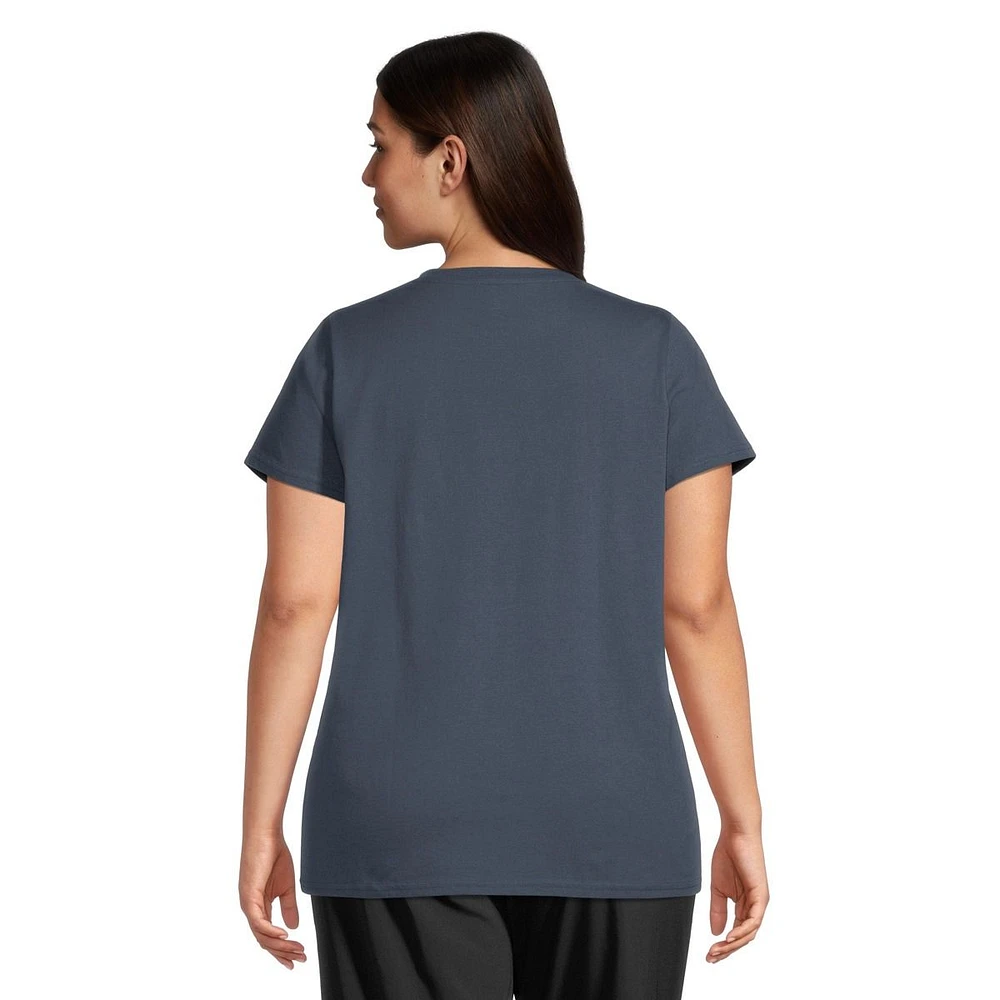 Woods Women's Plus Cayley Canoe T Shirt