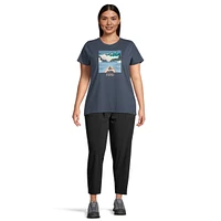 Woods Women's Plus Cayley Canoe T Shirt