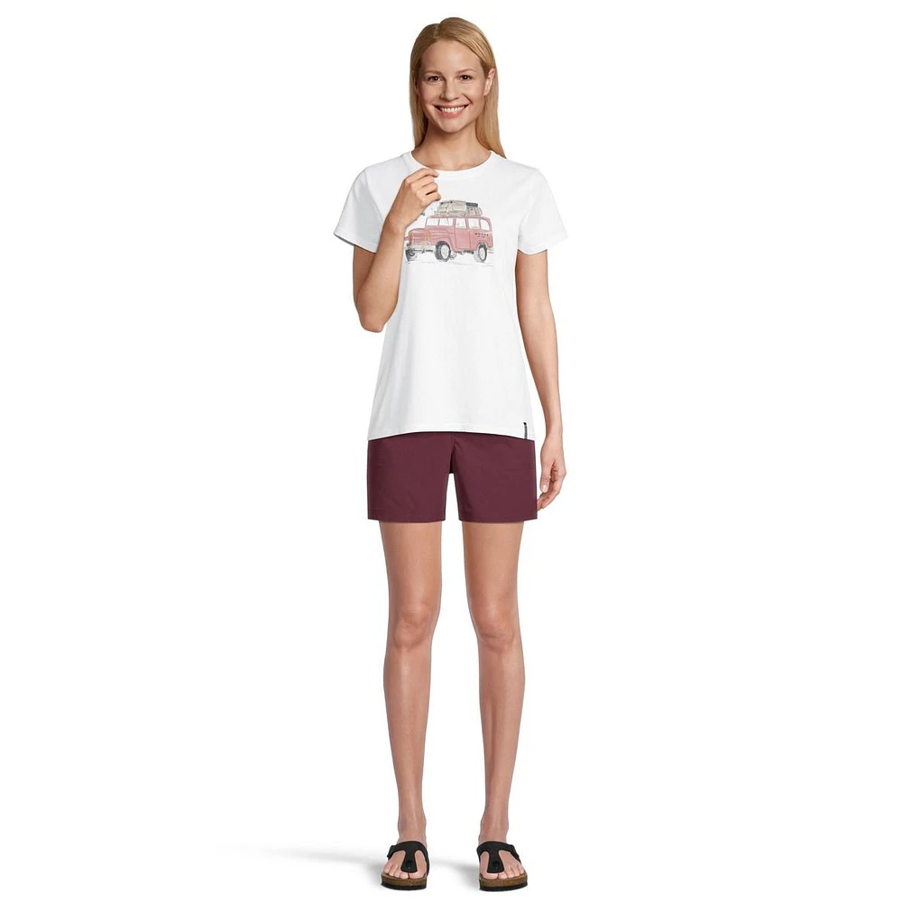 Woods Women's Cayley Adventure Van T Shirt