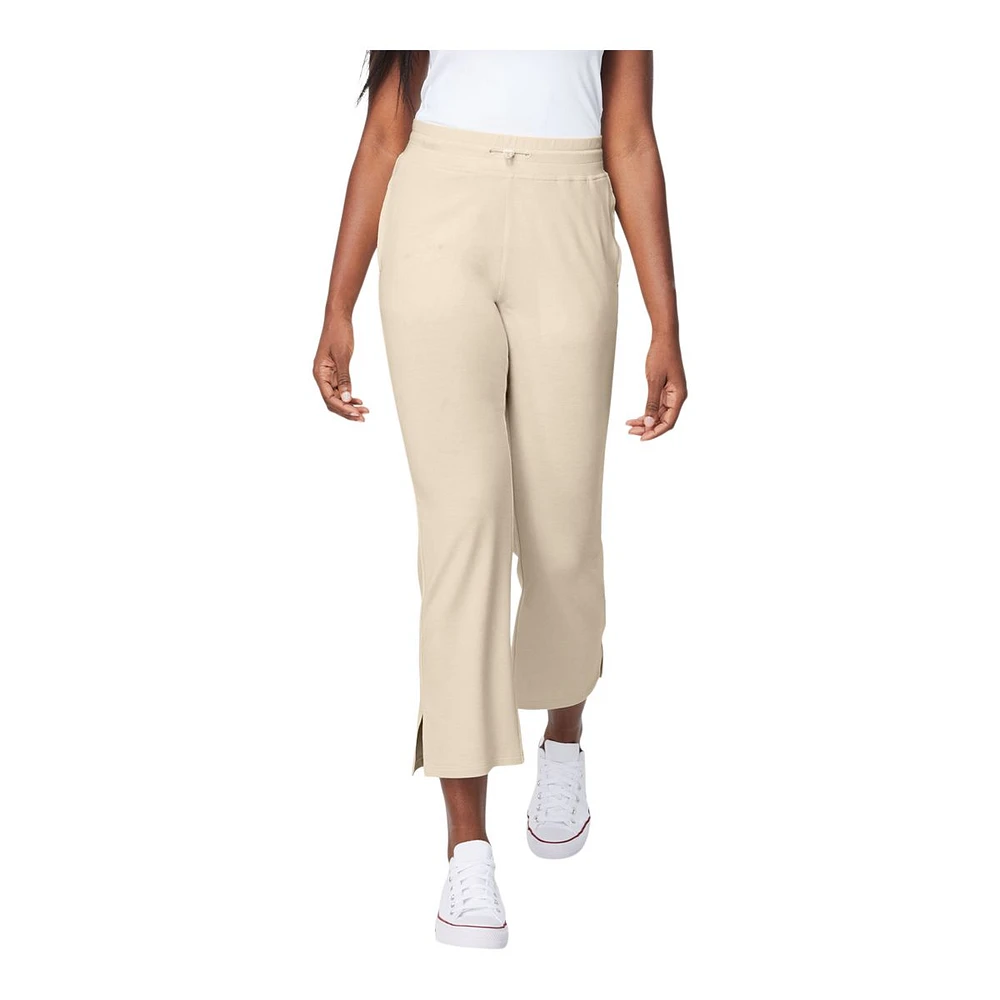 FWD Women's Free Wide Leg Cropped Sweatpants