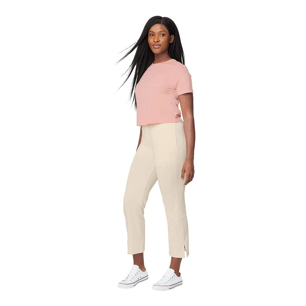 FWD Women's Free Wide Leg Cropped Sweatpants