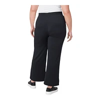 FWD Women's Free Wide Leg Cropped Sweatpants