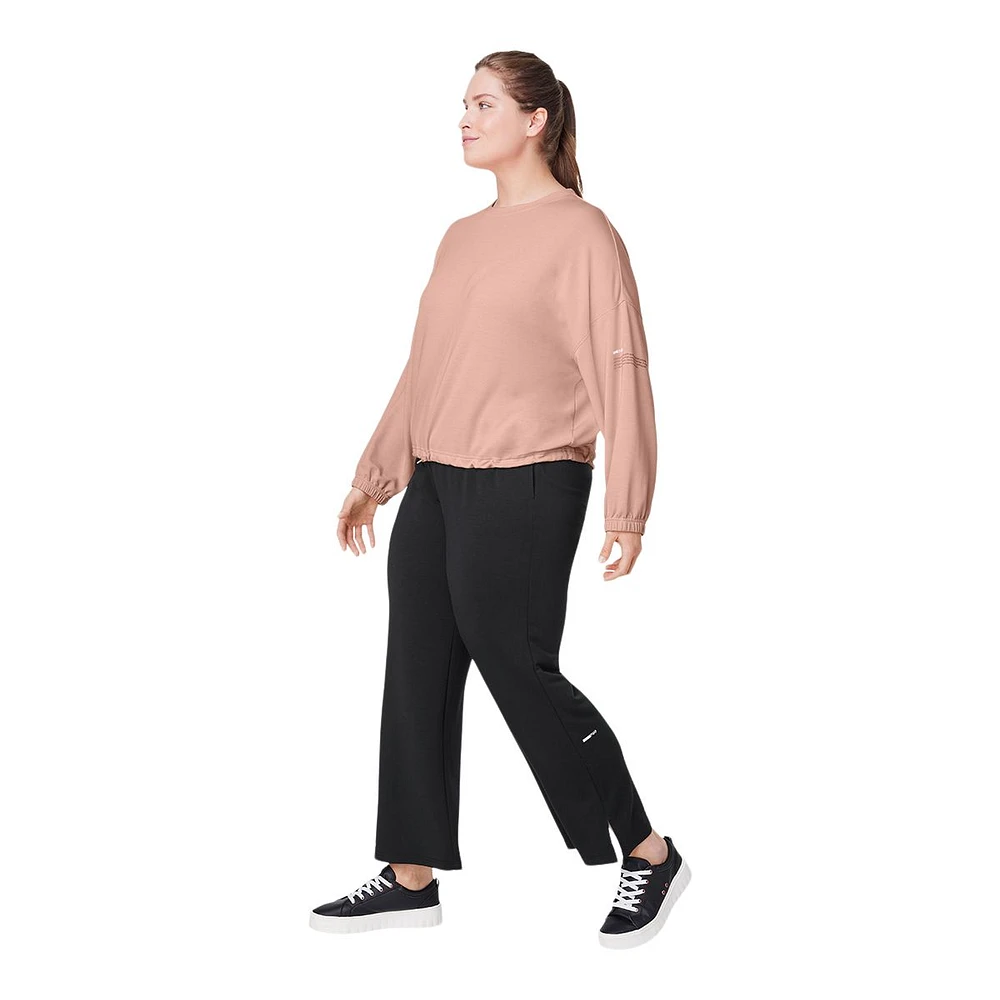 FWD Women's Free Wide Leg Cropped Sweatpants