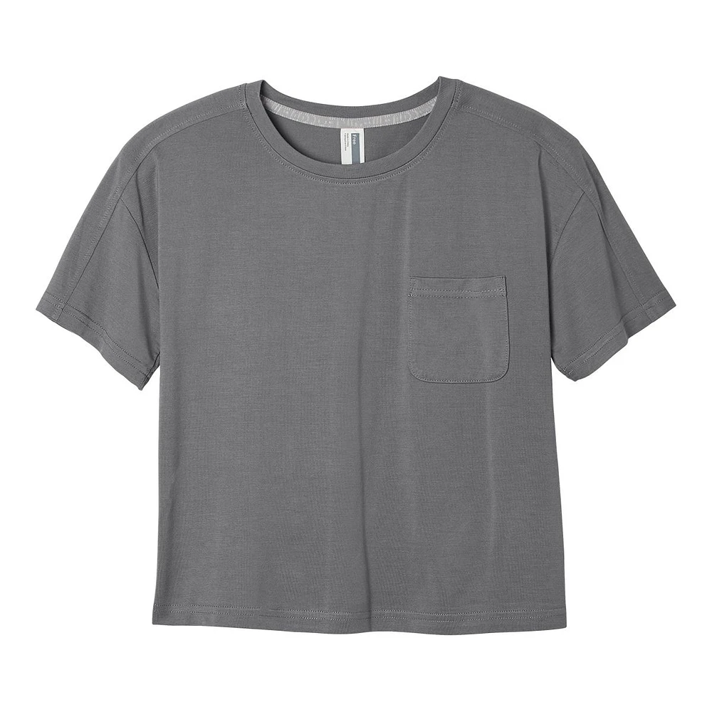 FWD Women's Free Modal Boxy Pocket T Shirt