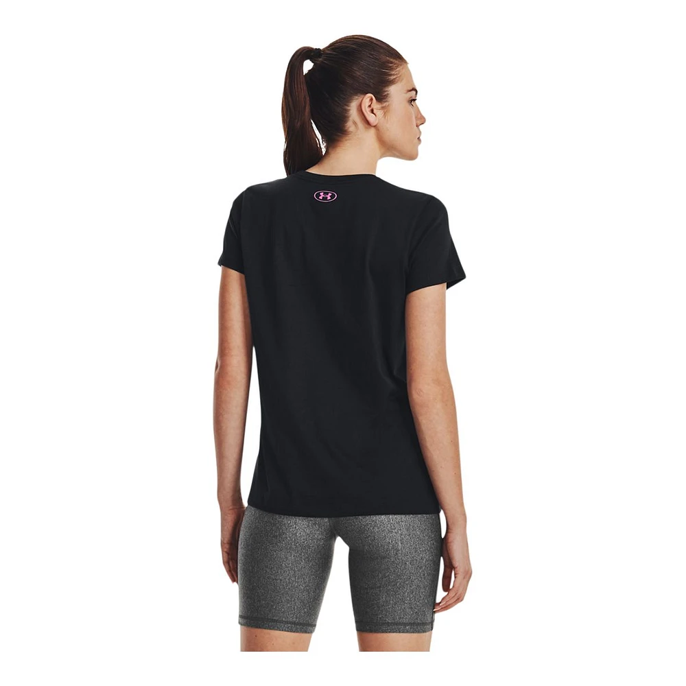 Under Armour Women's Fish Hook Logo T Shirt