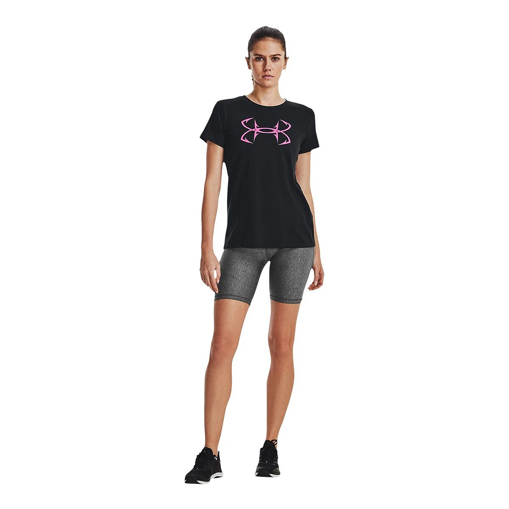 Under Armour Women's Fish Hook Logo T Shirt