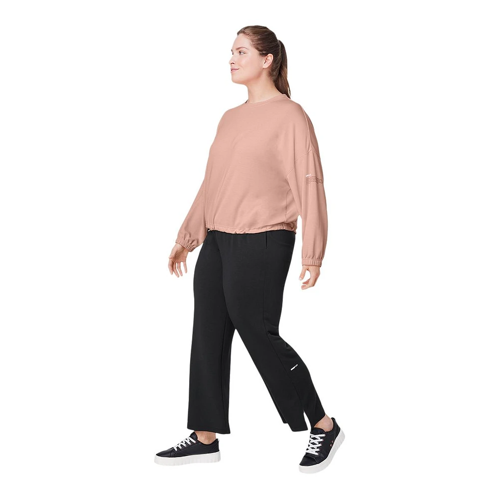 FWD Women's Free Terry Cropped Long Sleeve Shirt