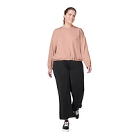 FWD Women's Free Terry Cropped Long Sleeve Shirt