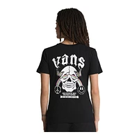 Vans Women's Rainbow Skull T Shirt