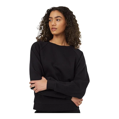 tentree Women's TreeFleece Oversized Raglan Sweatshirt