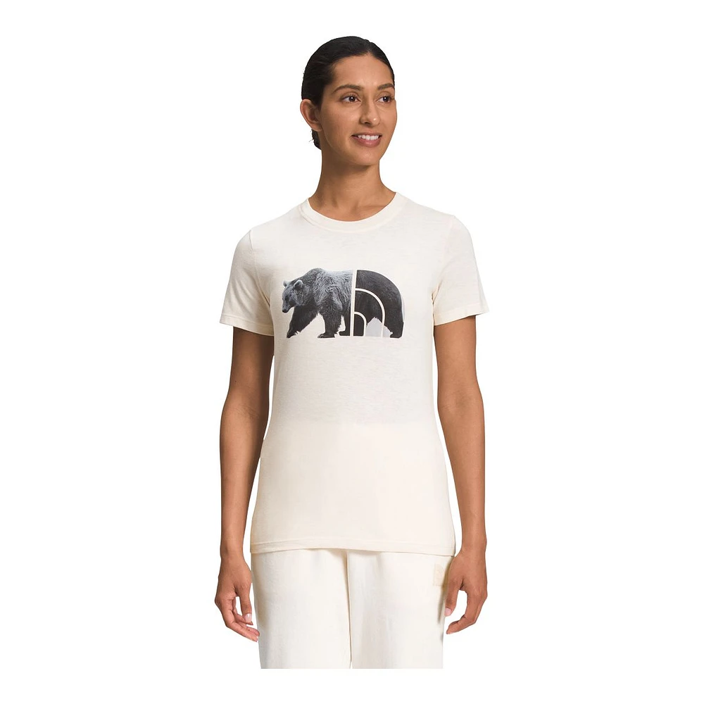 The North Face Women's Triblend Bear T Shirt