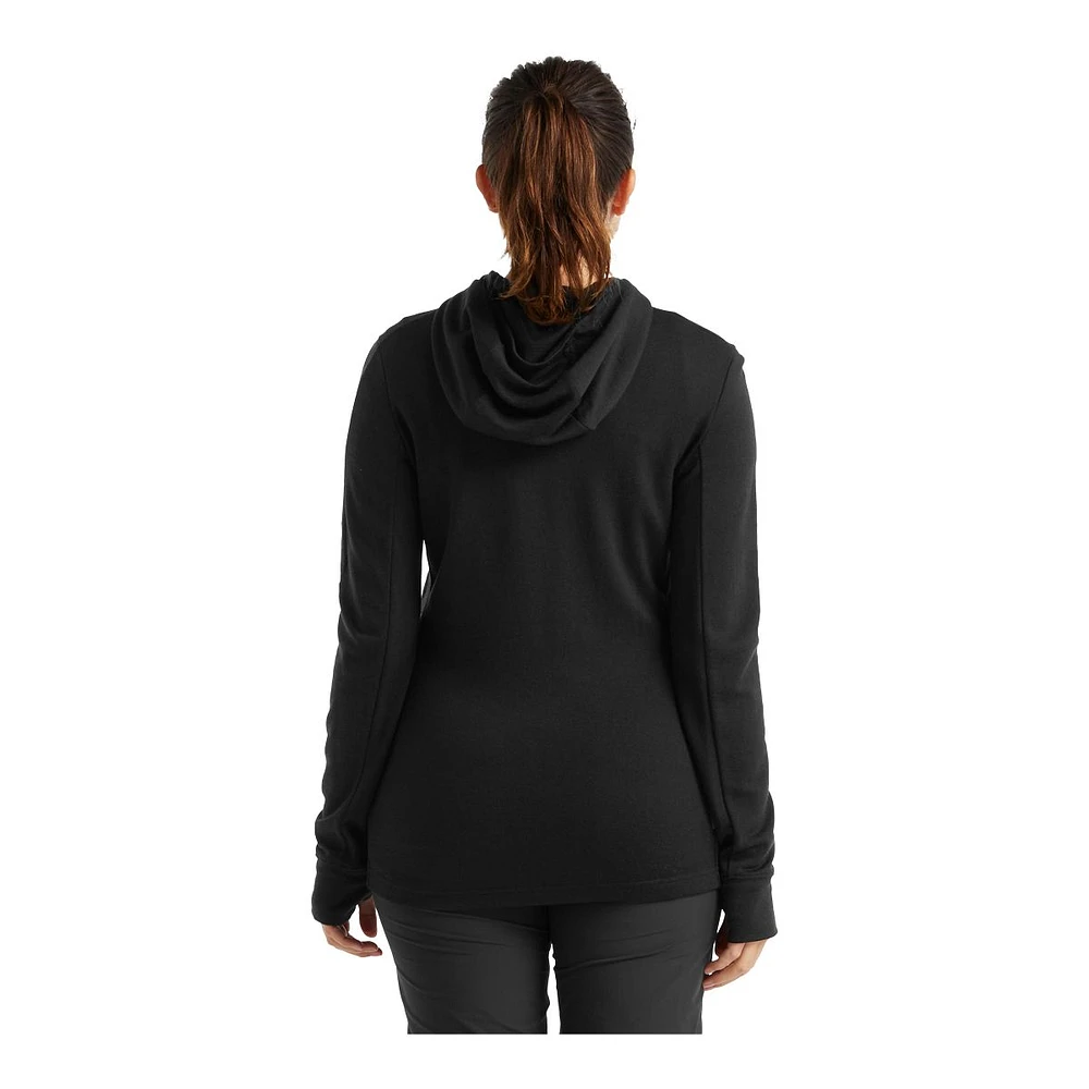 Icebreaker Women's Quantum III Zip Long Sleeve Hoodie