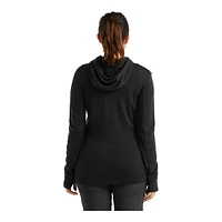 Icebreaker Women's Quantum III Zip Long Sleeve Hoodie