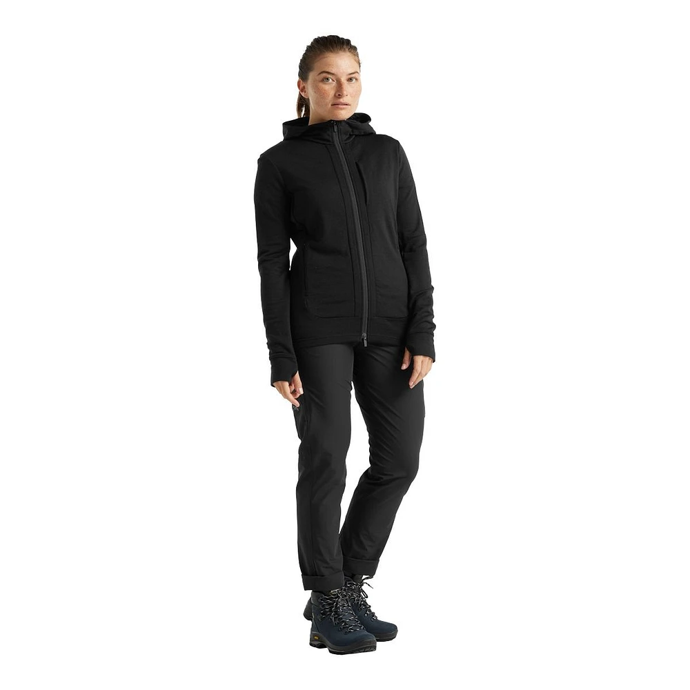 Icebreaker Women's Quantum III Zip Long Sleeve Hoodie