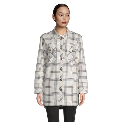 Woods Women's Evelyn Plaid Shacket