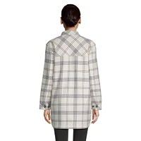 Woods Women's Evelyn Plaid Shacket