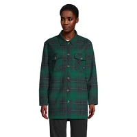 Woods Women's Evelyn Plaid Shacket