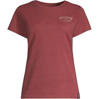 Woods Women's Cayley Text T Shirt