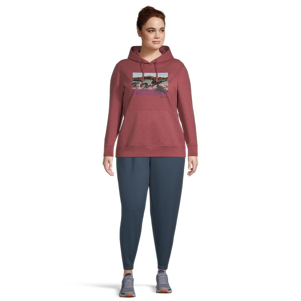 Woods Women's Plus Lawson MT Logan Hoodie