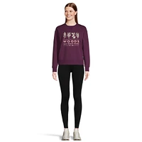 Woods Women's Lawson Stamped Needles Sweatshirt