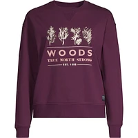 Woods Women's Lawson Stamped Needles Sweatshirt