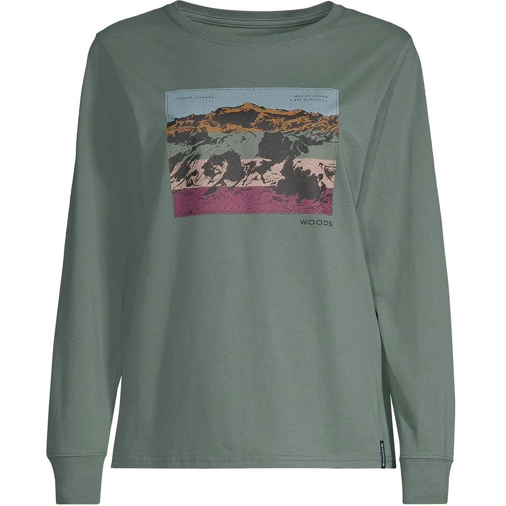 Woods Women's Cayley MT Logan Long Sleeve T Shirt