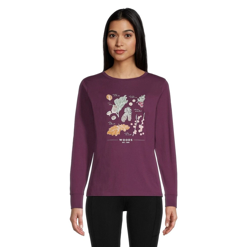 Woods Women's Cayley Foraging Long Sleeve T Shirt