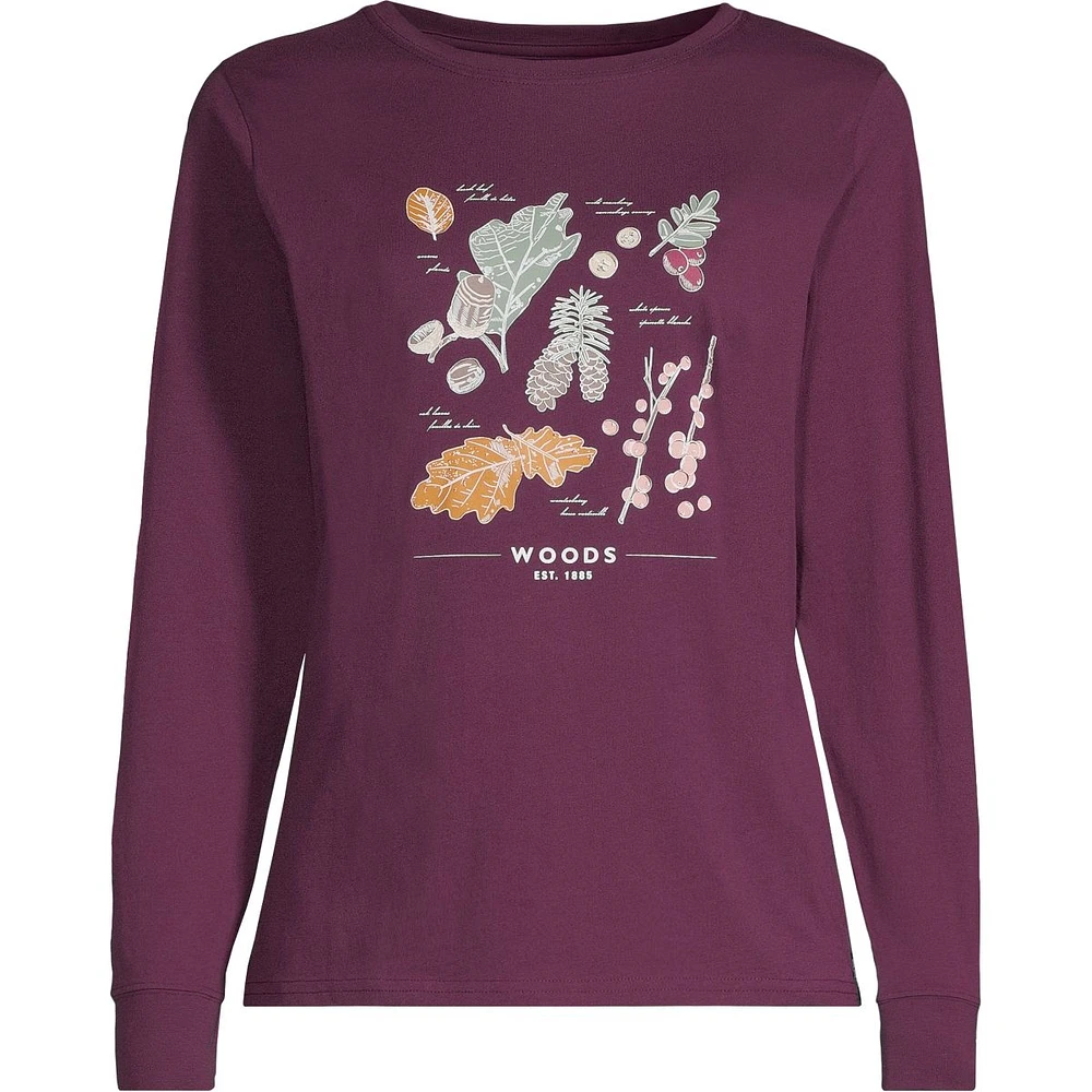 Woods Women's Cayley Foraging Long Sleeve T Shirt