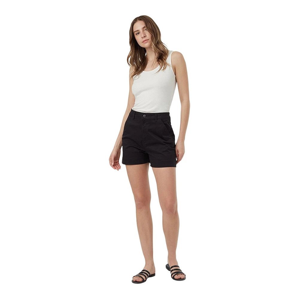 Tentree Women's High Rise Twill Shorts