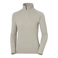 Helly Hansen Women's Verglas 1/2 Zip Long Sleeve Top