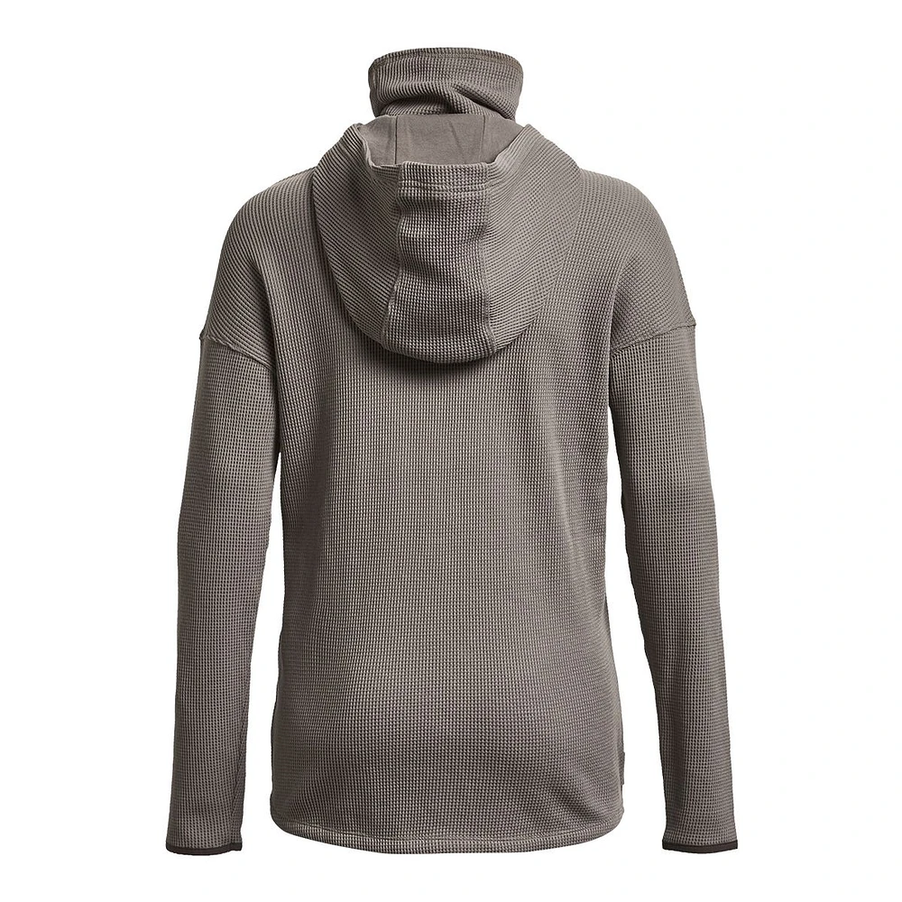 Under Armor Women's Waffle Funnel Hoodie