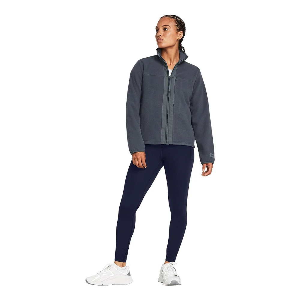 Under Armour Women's Microfleece Maxx Full Zip Top