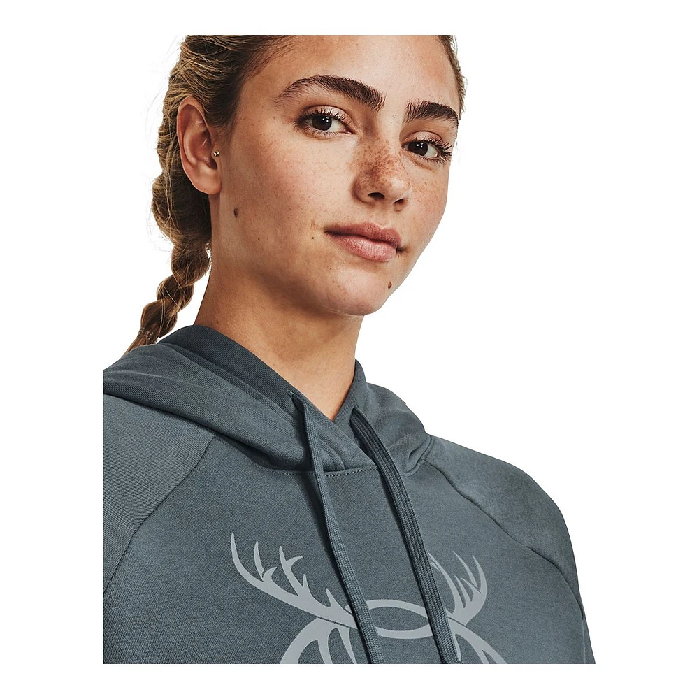 Under Armour Women's Rival Antler Fleece Hoodie