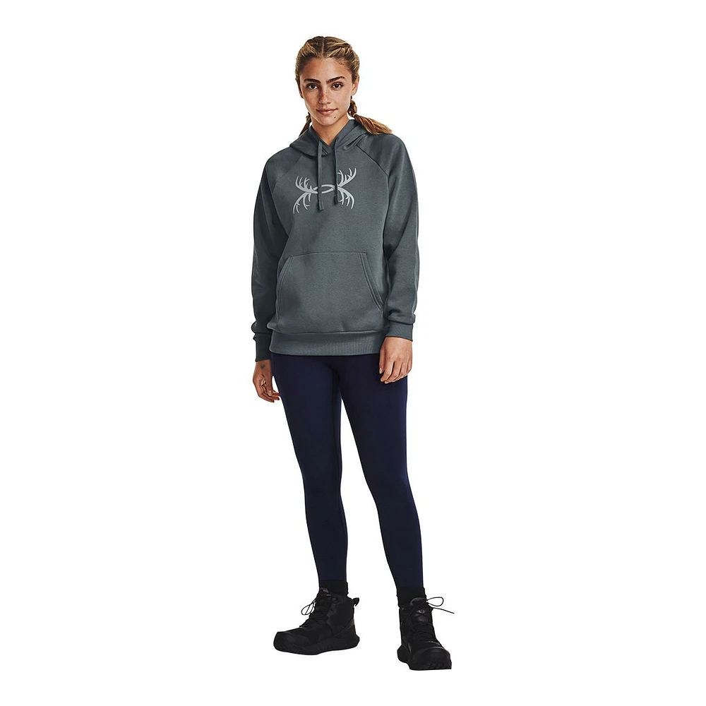 Under Armour Women's Rival Antler Fleece Hoodie