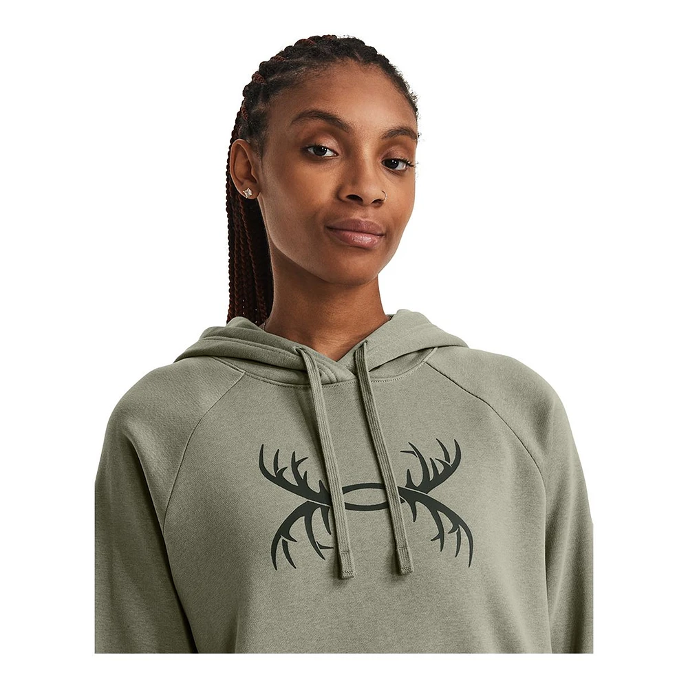 Under Armor Women's Rival Antler Fleece Hoodie