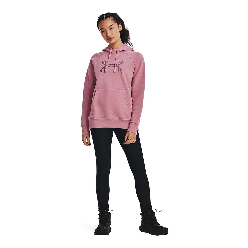 Under Armour Women's Rival Antler Fleece Hoodie