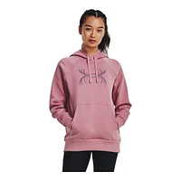 Under Armour Women's Rival Antler Fleece Hoodie