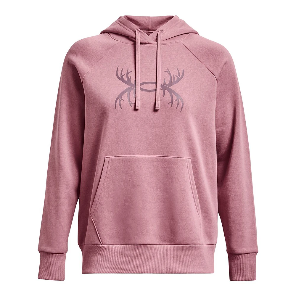 Under Armour Women's Rival Antler Fleece Hoodie