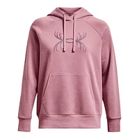 Under Armour Women's Rival Antler Fleece Hoodie