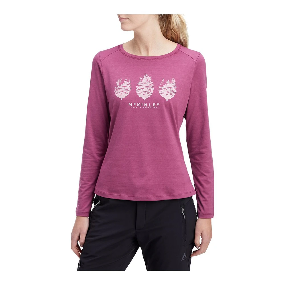 McKINLEY Women's Harino Long Sleeve T Shirt