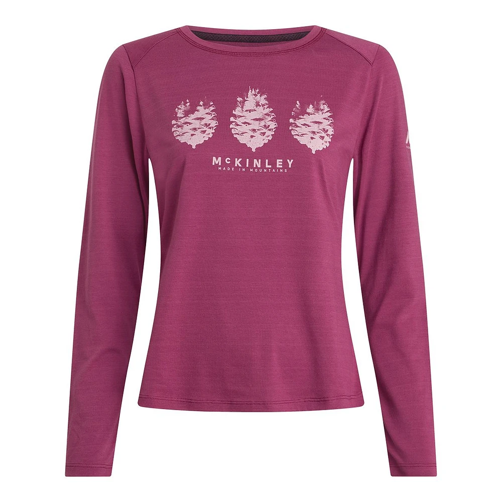 McKINLEY Women's Harino Long Sleeve T Shirt