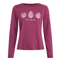 McKINLEY Women's Harino Long Sleeve T Shirt