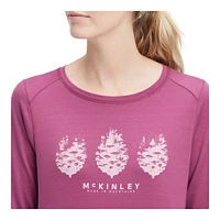 McKINLEY Women's Harino Long Sleeve T Shirt