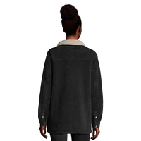 O'Neill Women's Sherpa Fleece Button Up Top