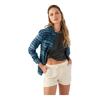 O'Neill Women's Nash Woven Flannel Top