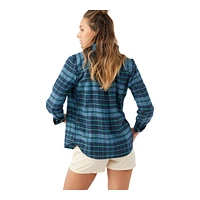 O'Neill Women's Nash Woven Flannel Top