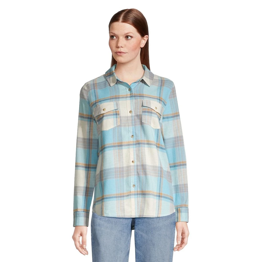 O'Neill Women's Nash Woven Flannel Top