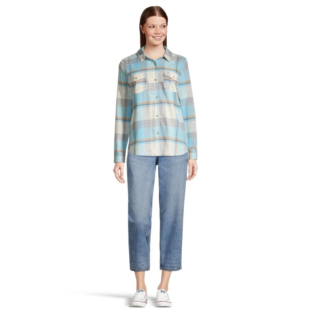 O'Neill Women's Nash Woven Flannel Top