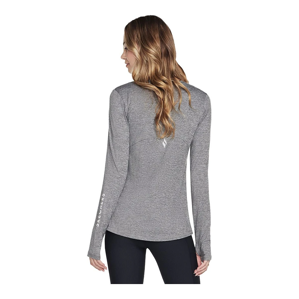 Skechers Women's Godri Swift Knit Long Sleeve Sweatshirt