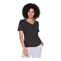 Skechers Women's Godri Serene V-Neck T Shirt